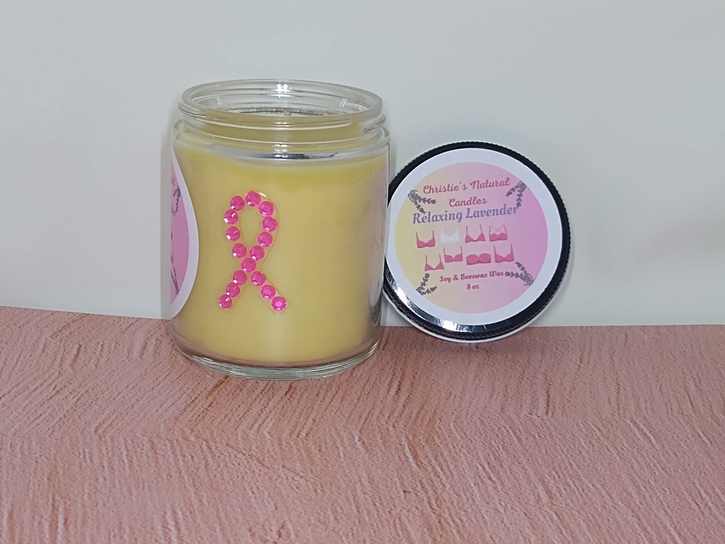 8 oz Candle, Soy & Beeswax