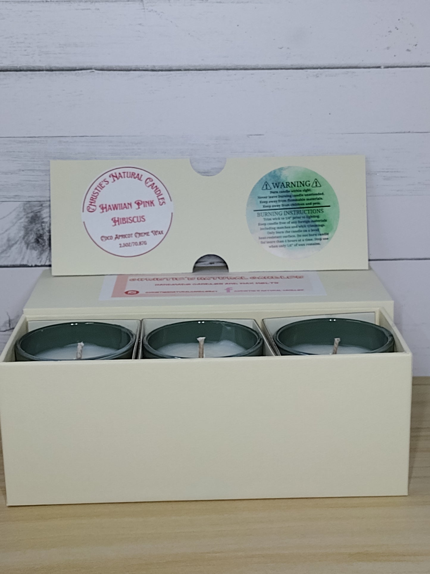 2.5 oz Candle Set of 3